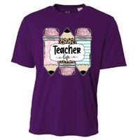 Teacher Life Pencil Back To School Cooling Performance Crew T-Shirt