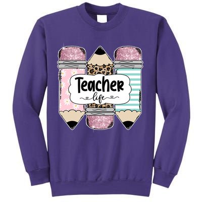 Teacher Life Pencil Back To School Sweatshirt