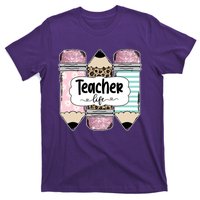 Teacher Life Pencil Back To School T-Shirt