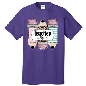 Teacher Life Pencil Back To School Tall T-Shirt