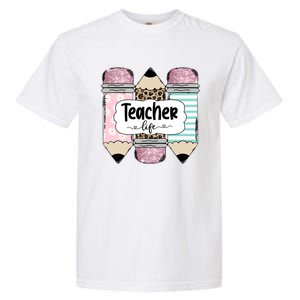 Teacher Life Pencil Back To School Garment-Dyed Heavyweight T-Shirt