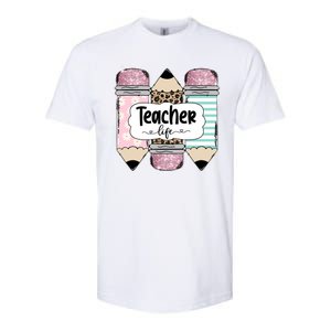 Teacher Life Pencil Back To School Softstyle CVC T-Shirt