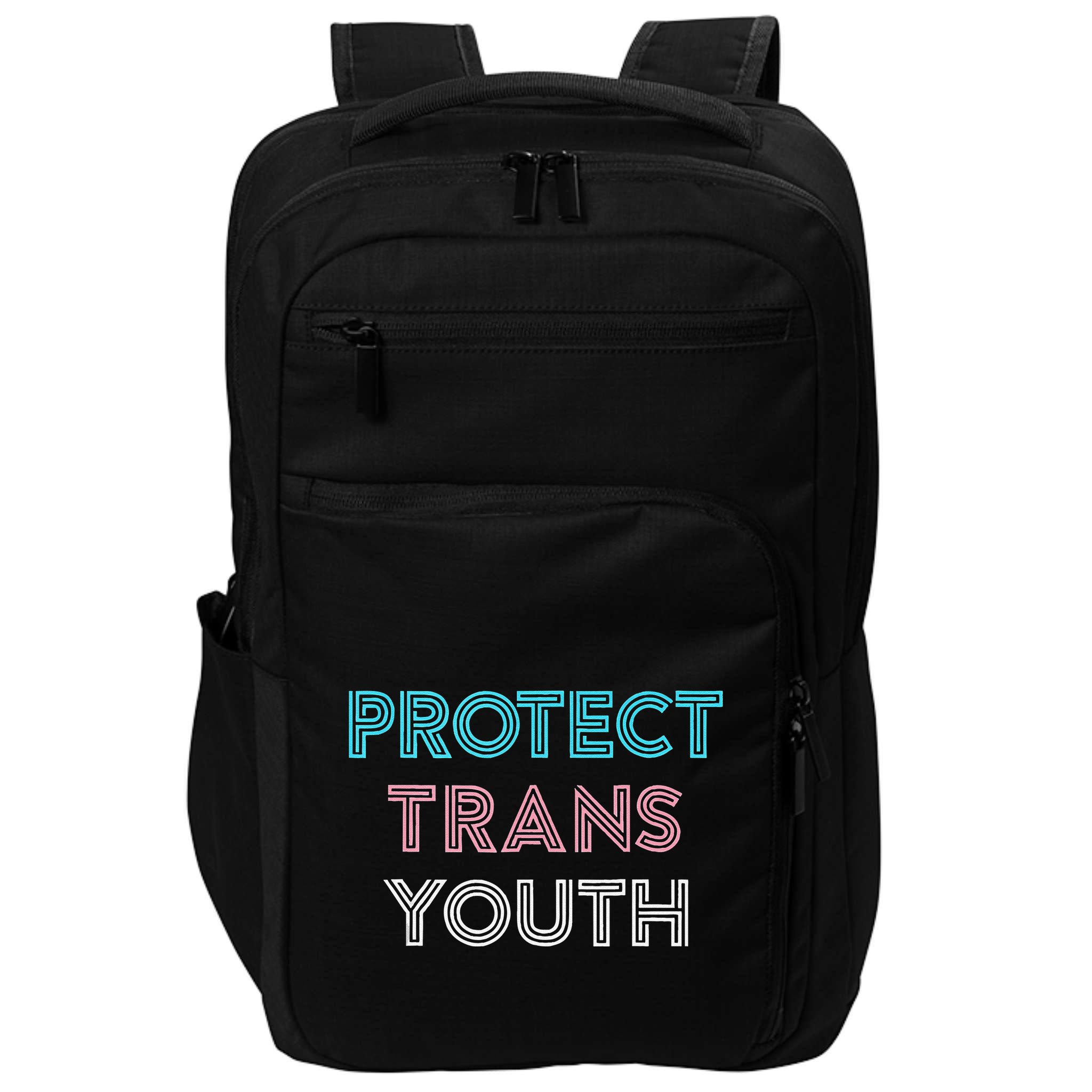 Transg Lgbt Pride Protect Transg Impact Tech Backpack