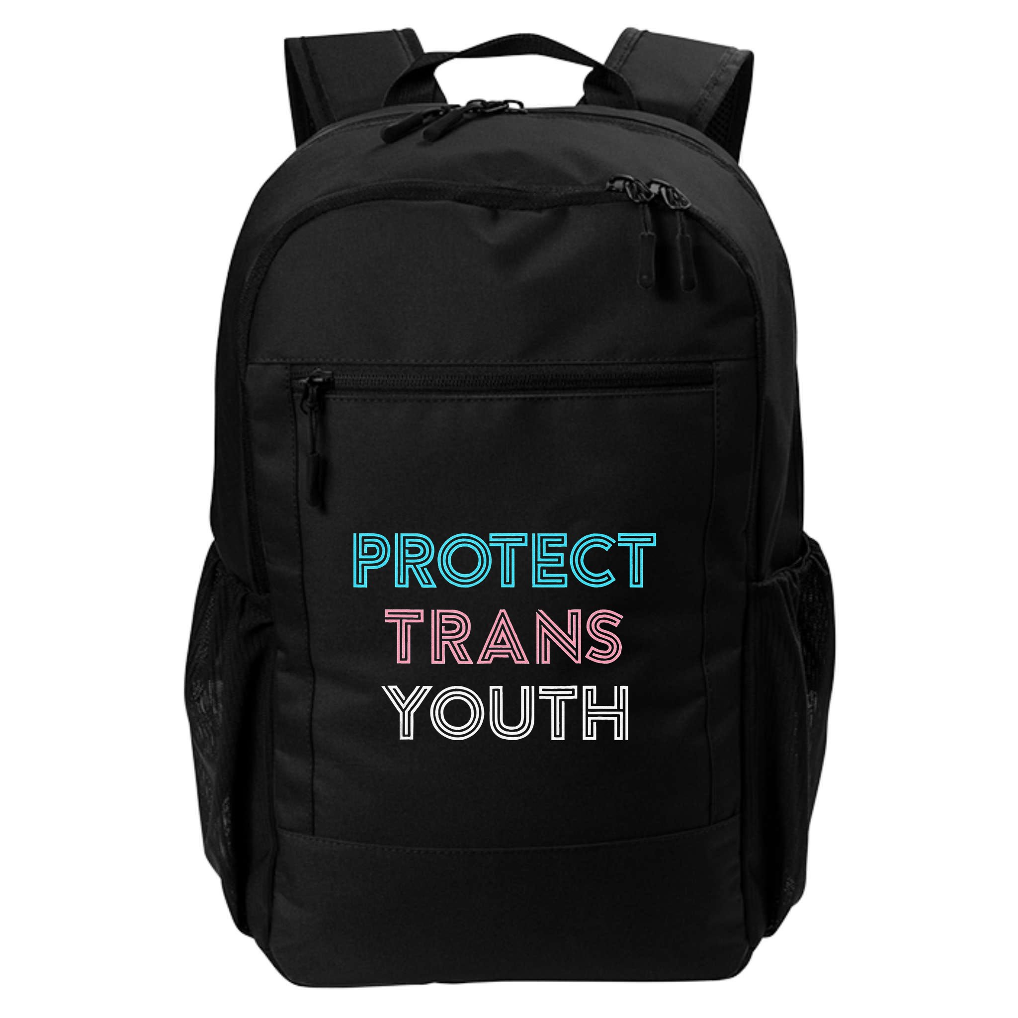 Transg Lgbt Pride Protect Transg Backpack