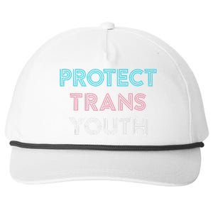 Transg Lgbt Pride Protect Transg Snapback Five-Panel Rope Hat