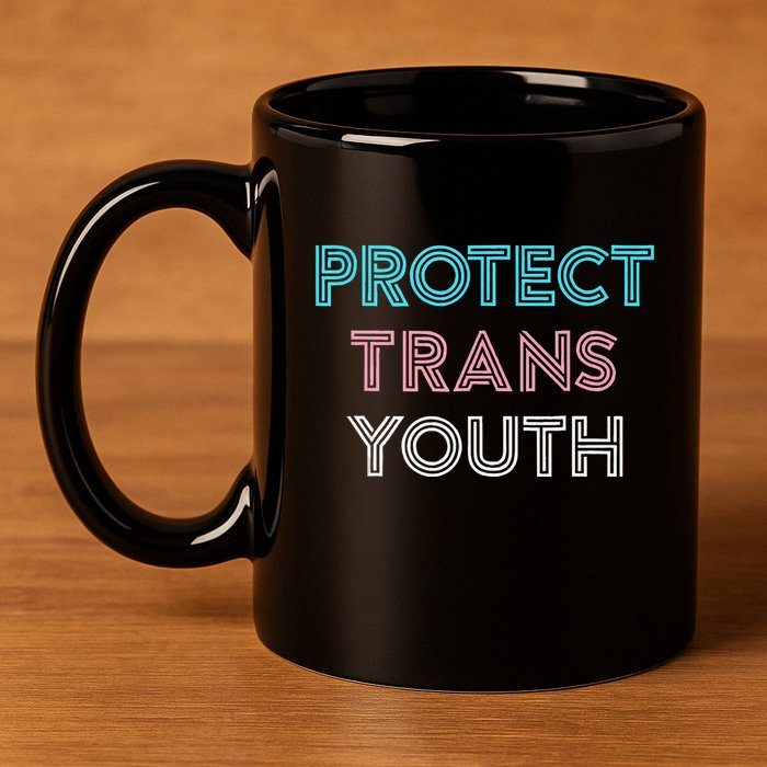 Transg Lgbt Pride Protect Transg 11oz C Handle Ceramic Mug