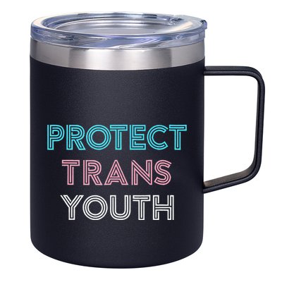 Transg Lgbt Pride Protect Transg 12oz Stainless Steel Coffee Mug