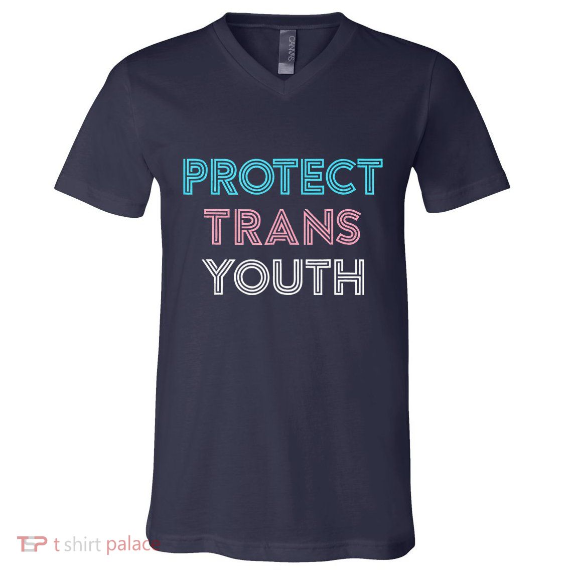 Transg Lgbt Pride Protect Transg V-Neck T-Shirt