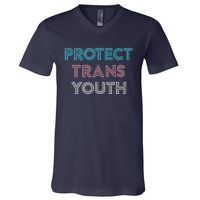 Transg Lgbt Pride Protect Transg V-Neck T-Shirt