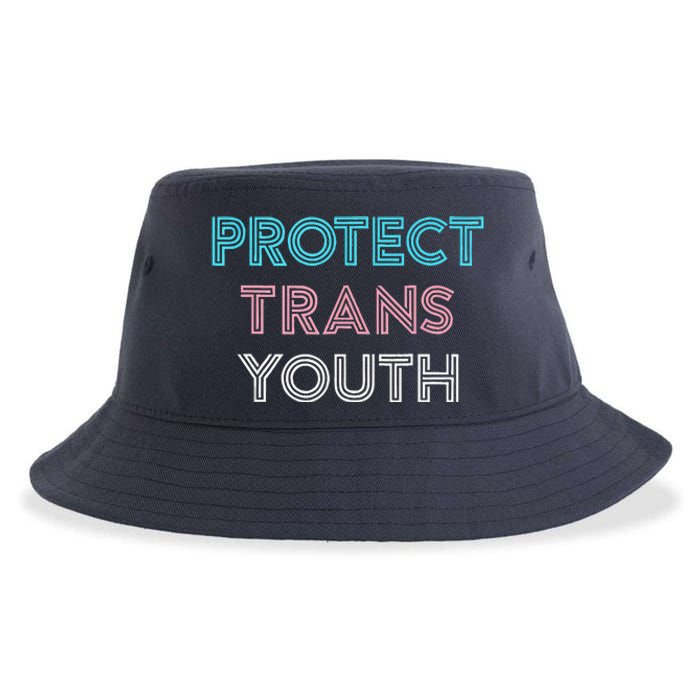 Transg Lgbt Pride Protect Transg Sustainable Bucket Hat