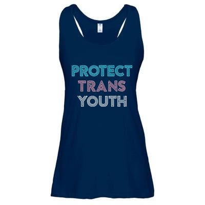 Transg Lgbt Pride Protect Transg Ladies Essential Flowy Tank
