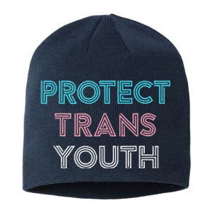 Transg Lgbt Pride Protect Transg Sustainable Beanie