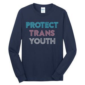 Transg Lgbt Pride Protect Transg Tall Long Sleeve T-Shirt