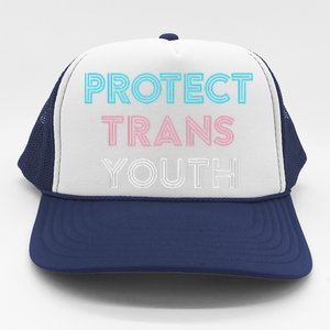 Transg Lgbt Pride Protect Transg Trucker Hat