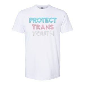 Transg Lgbt Pride Protect Transg Softstyle CVC T-Shirt