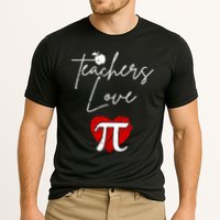 Teachers Love Pi Cooling Performance Crew T-Shirt