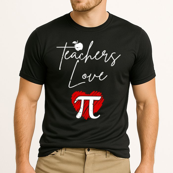 Teachers Love Pi Cooling Performance Crew T-Shirt