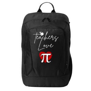 Teachers Love Pi City Backpack