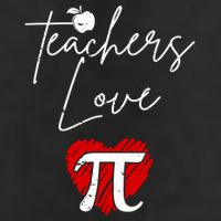 Teachers Love Pi Adult Drive Performance Visor
