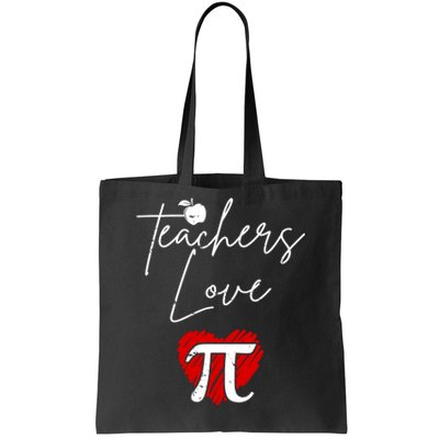 Teachers Love Pi Tote Bag