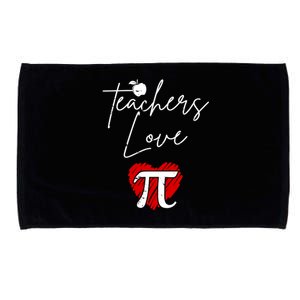 Teachers Love Pi Microfiber Hand Towel