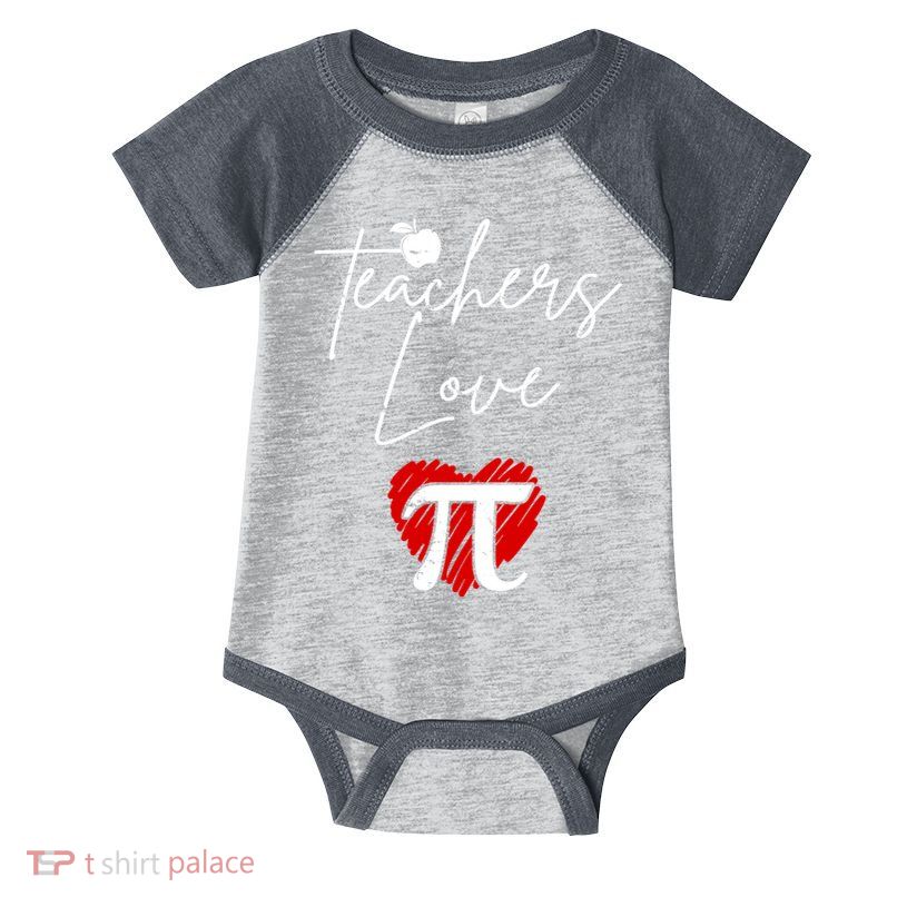 Teachers Love Pi Infant Baby Jersey Bodysuit