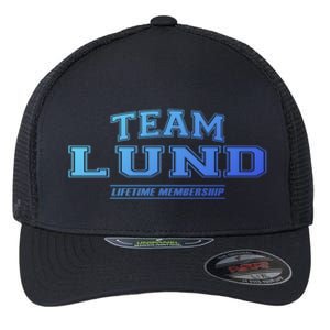 Team Lund Proud Family Surname Last Name Gift Cool Gift Flexfit Unipanel Trucker Cap