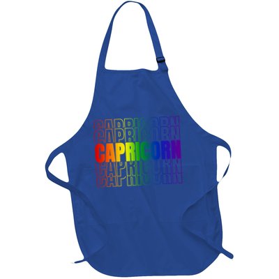 This Lgbtq Pride Zodiac Capricorn Great Gift Apron