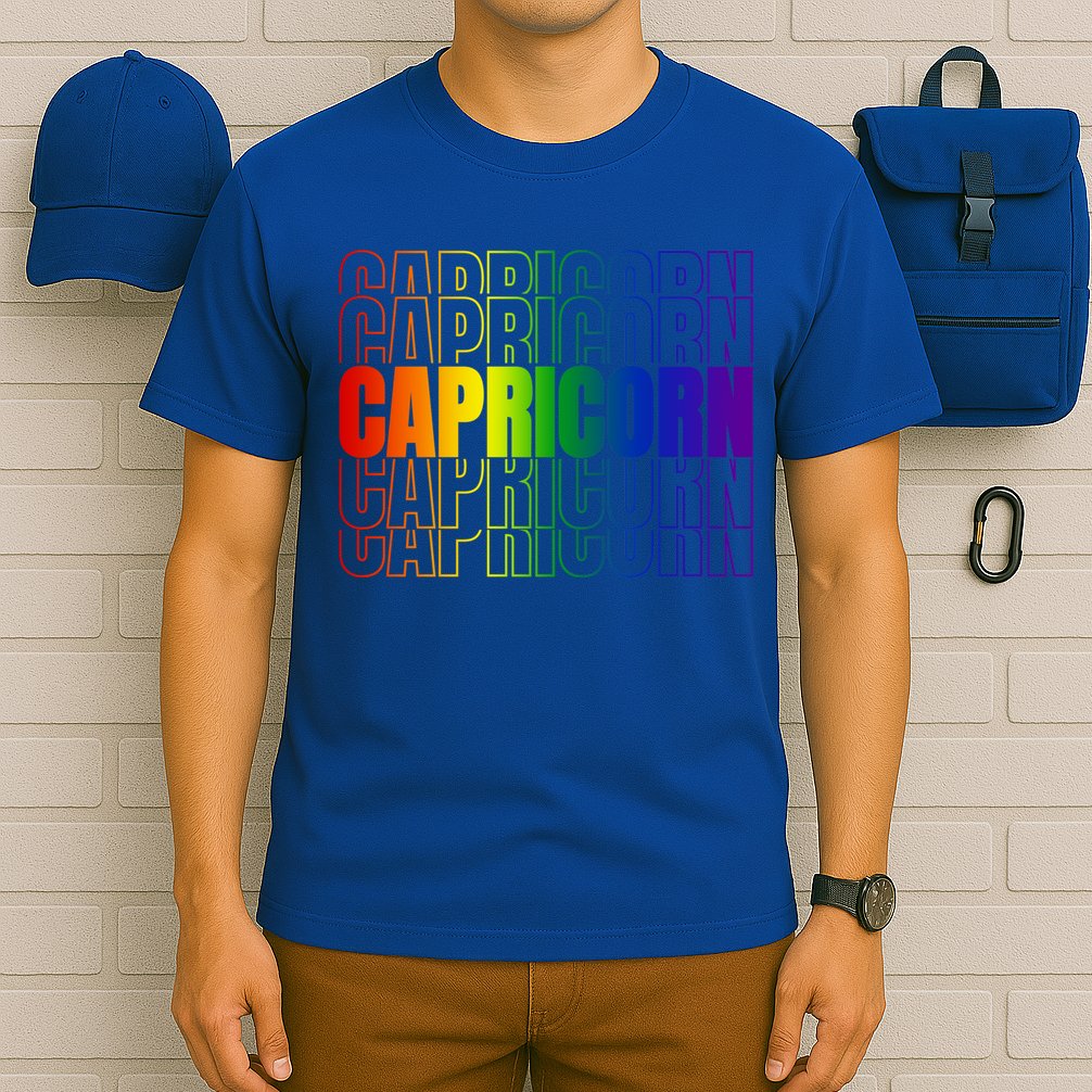This Lgbtq Pride Zodiac Capricorn Great Gift T-Shirt