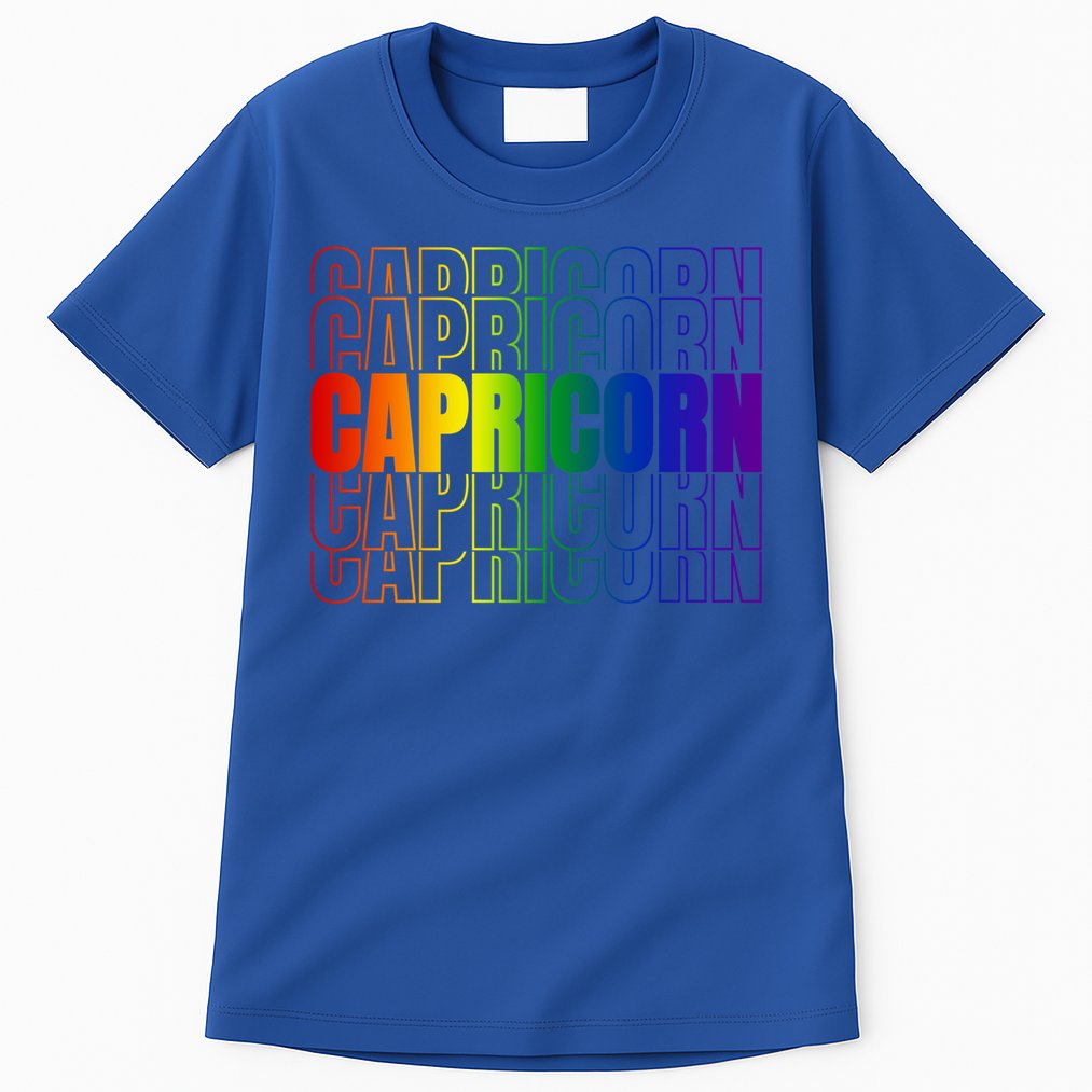 This Lgbtq Pride Zodiac Capricorn Great Gift Tall T-Shirt