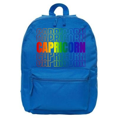 This Lgbtq Pride Zodiac Capricorn Great Gift 16 in Basic Backpack