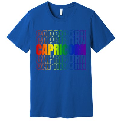 This Lgbtq Pride Zodiac Capricorn Great Gift Premium T-Shirt