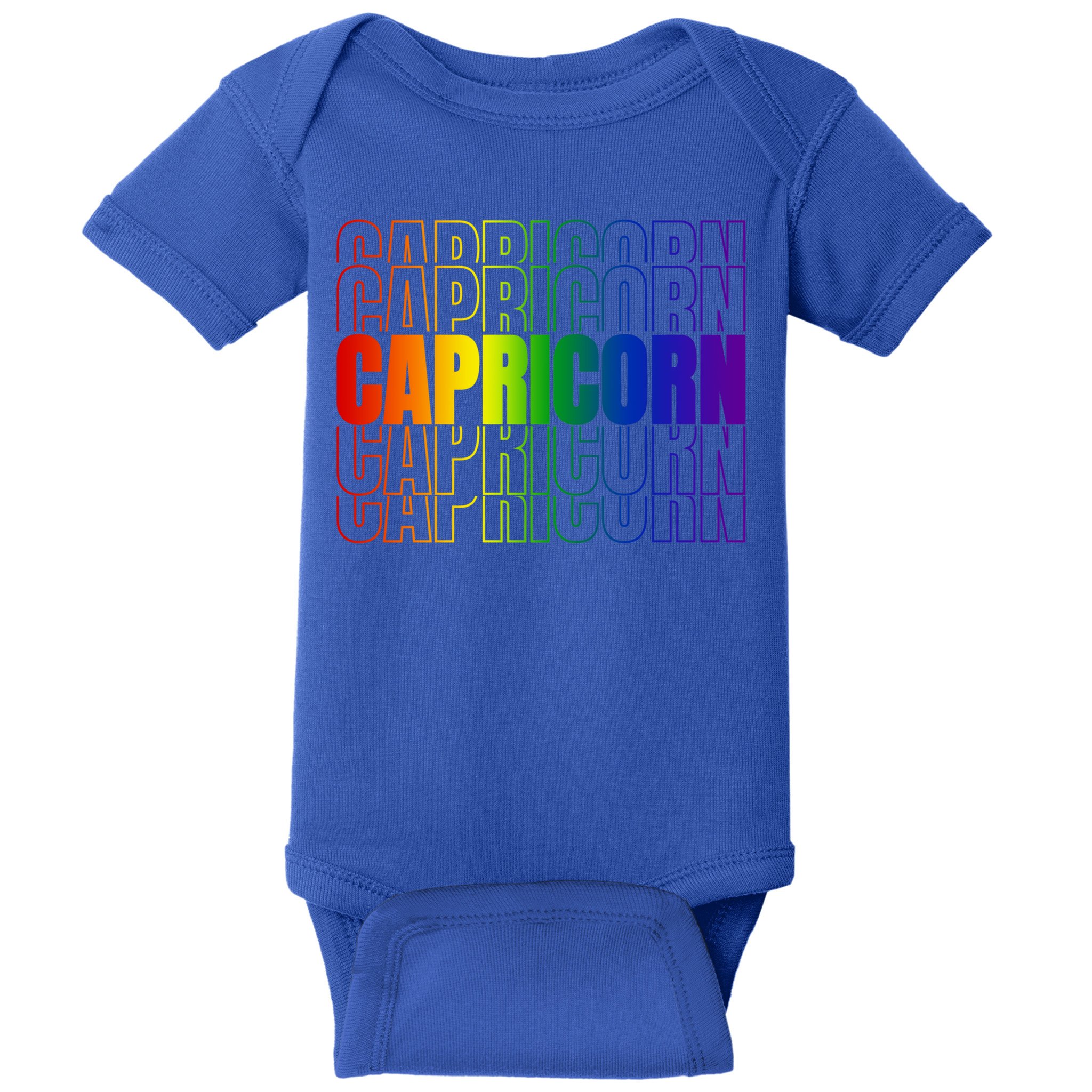 This Lgbtq Pride Zodiac Capricorn Great Gift Baby Bodysuit