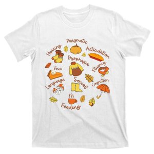 Thanksgiving Language Pathology AAC Resources T-Shirt