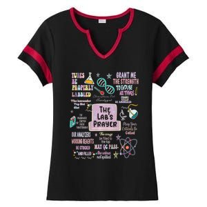 The LabS Prayer Medical Laboratory Scientist Lab Week 2024 Ladies Halftime Notch Neck Tee