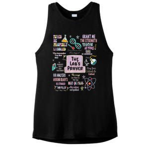 The LabS Prayer Medical Laboratory Scientist Lab Week 2024 Ladies PosiCharge Tri-Blend Wicking Tank