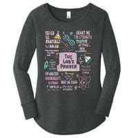 The LabS Prayer Medical Laboratory Scientist Lab Week 2024 Women's Perfect Tri Tunic Long Sleeve Shirt