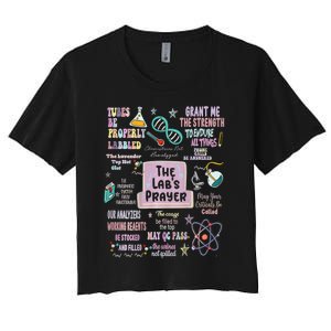 The LabS Prayer Medical Laboratory Scientist Lab Week 2024 Women's Crop Top Tee