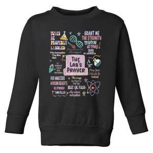 The LabS Prayer Medical Laboratory Scientist Lab Week 2024 Toddler Sweatshirt