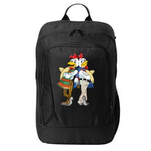 The Los Pollos Cool Vector Design New City Backpack