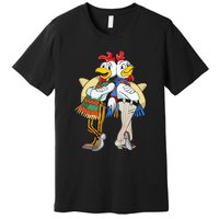 The Los Pollos Cool Vector Design New Premium T-Shirt