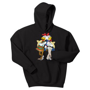 The Los Pollos Cool Vector Design New Kids Hoodie