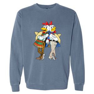 The Los Pollos Cool Vector Design New Garment-Dyed Sweatshirt