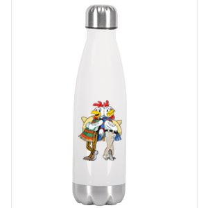 The Los Pollos Cool Vector Design New Stainless Steel Insulated Water Bottle