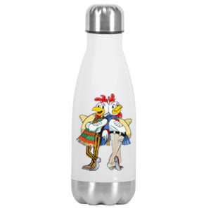 The Los Pollos Cool Vector Design New Stainless Steel Insulated Water Bottle