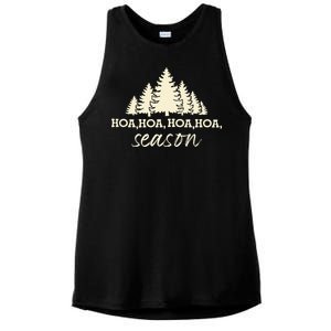 Twilight Lover Pine Forest Hoa Hoa Hoa Hoa Hoa Cozy Season Ladies PosiCharge Tri-Blend Wicking Tank