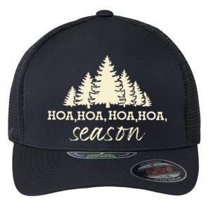 Twilight Lover Pine Forest Hoa Hoa Hoa Hoa Hoa Cozy Season Flexfit Unipanel Trucker Cap