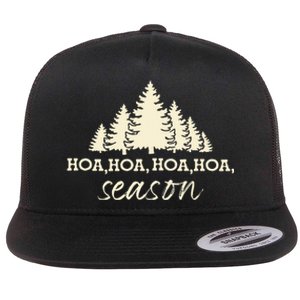 Twilight Lover Pine Forest Hoa Hoa Hoa Hoa Hoa Cozy Season Flat Bill Trucker Hat