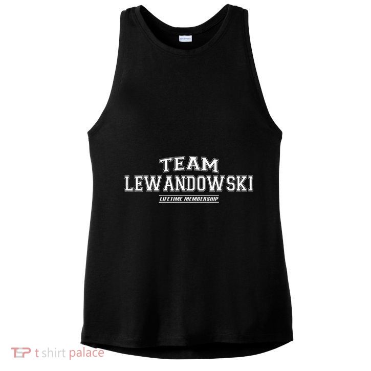 Team Lewandowski Proud Family Surname Ladies PosiCharge Tri-Blend Wicking Tank