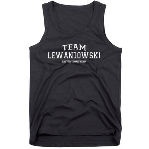 Team Lewandowski Proud Family Surname Tank Top